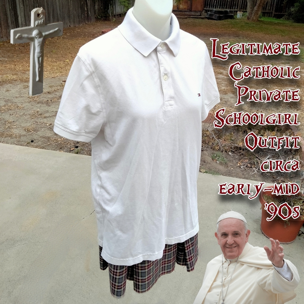 Vintage Catholic Private Schoolgirl Uniform